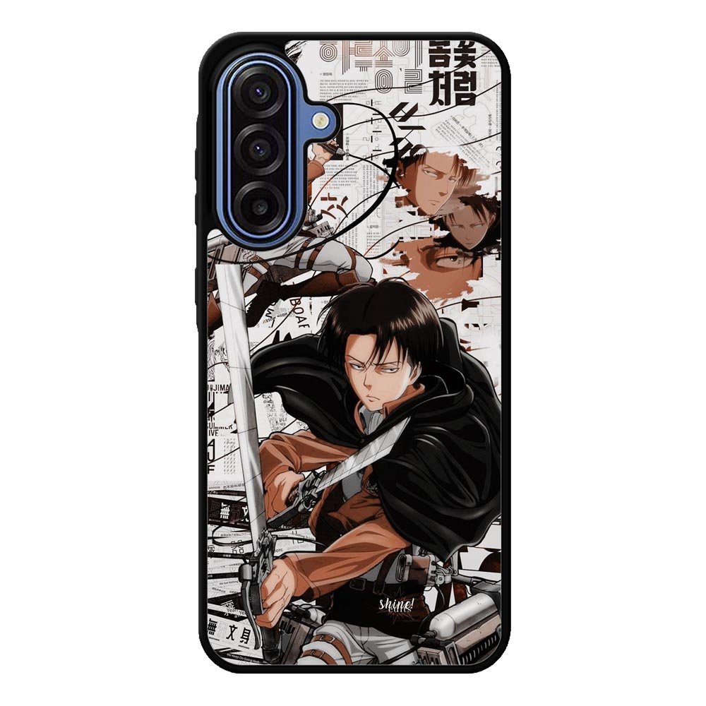Levi Ackerman Attack On TItan Samsung Galaxy A17 Case QC8162