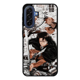 Levi Ackerman Attack On TItan Samsung Galaxy A17 Case QC8162