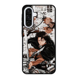 Levi Ackerman Attack On TItan Samsung Galaxy A56 5G Case RC8162