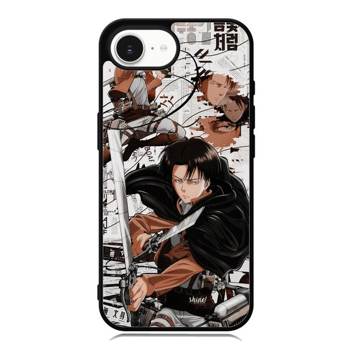 Levi Ackerman Attack On TItan iPhone 16e Case OV8162