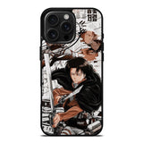 Levi Ackerman Attack On TItan iPhone 16 Pro Case OV8162