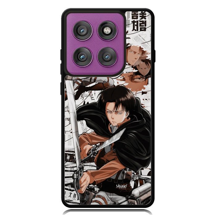 Levi Ackerman Attack On TItan Motorola Moto Edge 2025 | Moto Edge 60 Fusion | Moto Edge 60 Pro Case OV8162