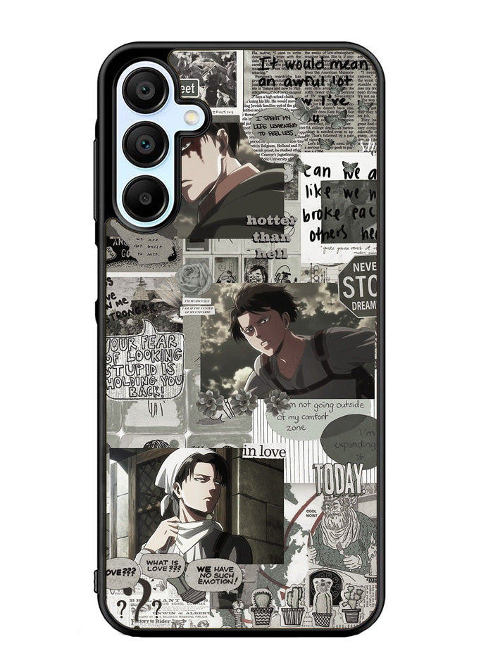 Levi Ackerman Attack On Titan Samsung Galaxy A35 5G Case OV8163