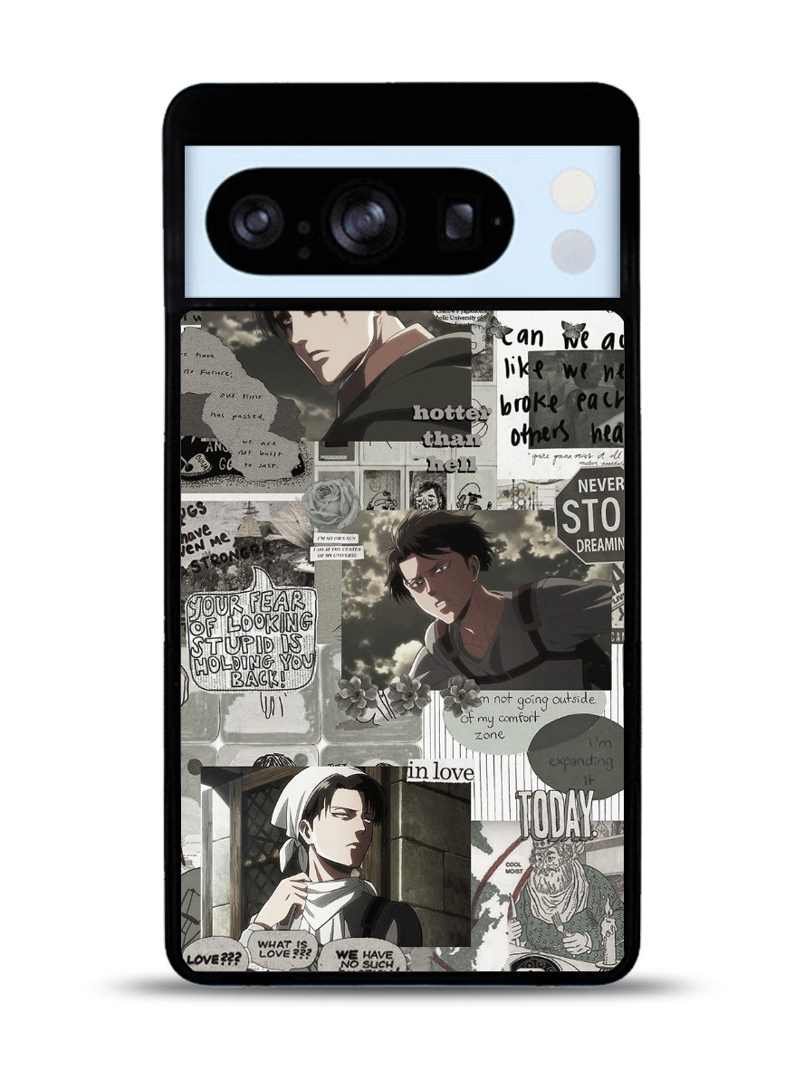 Levi Ackerman Attack On Titan Google Pixel 8 Pro Case QC8163