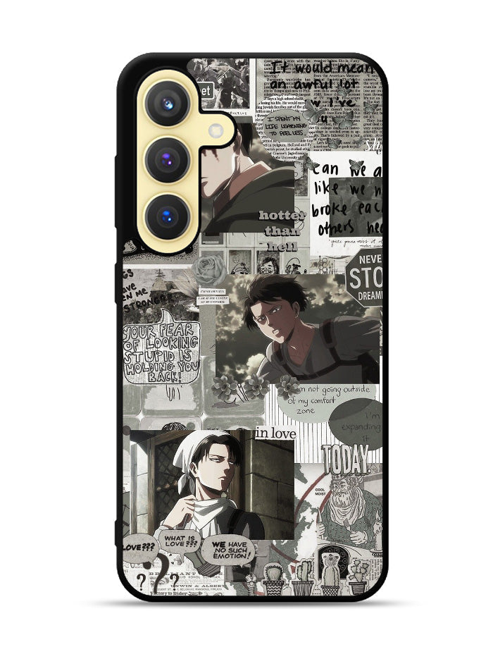 Levi Ackerman Attack On Titan Samsung Galaxy S25 Plus 5G , Samsung Galaxy S25+ 5G Case OV8163