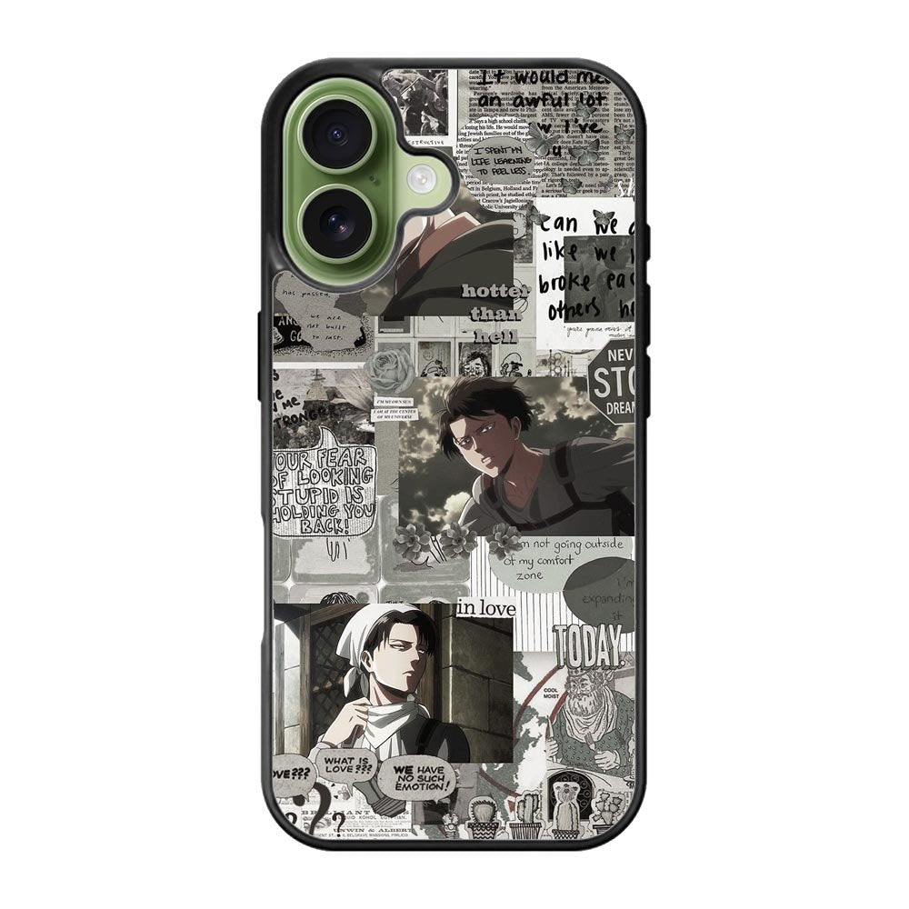 Levi Ackerman Attack On Titan iPhone 17 Case QC8163
