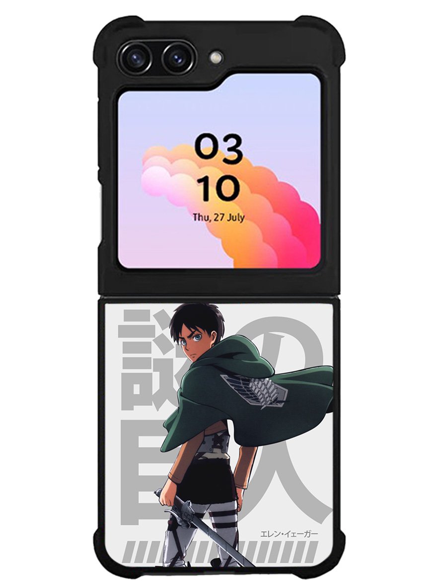 Eren Yeager Attack On Titan Samsung Galaxy Z Flip 5 5G 2023 Case OV8365