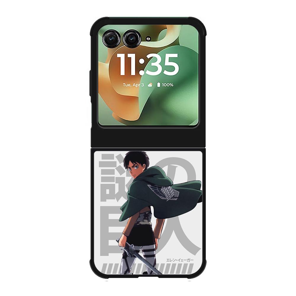 Eren Yeager Attack On Titan Motorola Moto RAZR 2025 Case OV8365