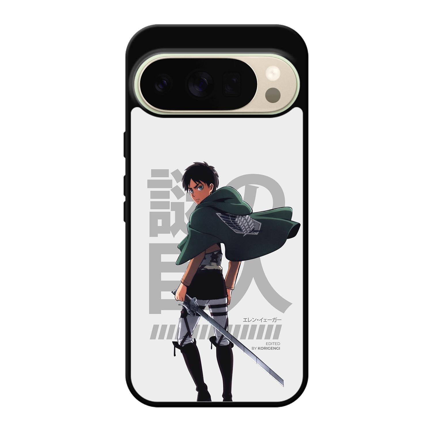 Eren Yeager Attack On Titan Google Pixel 10 Pro XL Case OV8365