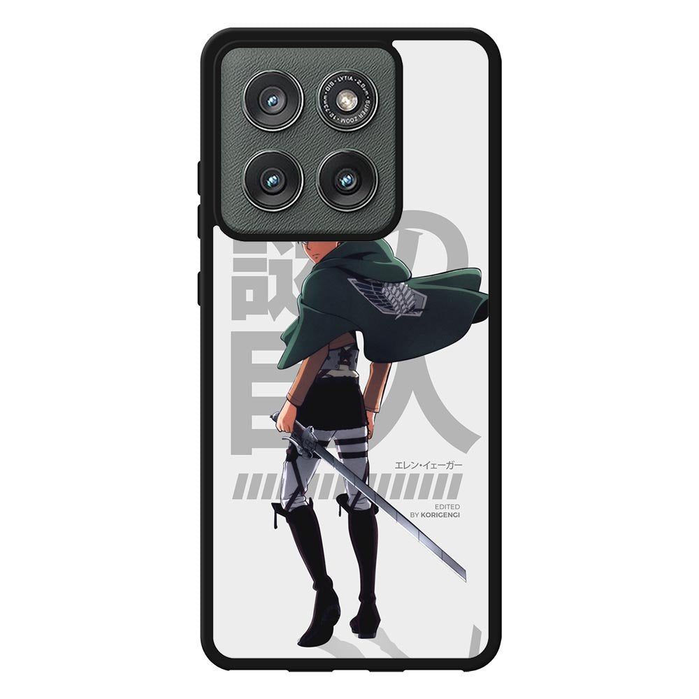 Eren Yeager Attack On Titan Motorola Moto Edge 2025 Case OV8365