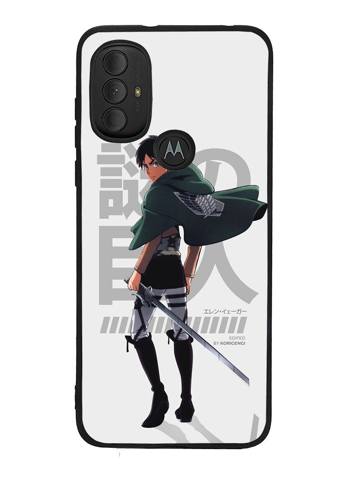 Eren Yeager Attack On Titan Motorola Moto G Pure 2021 , Moto G Power 2022 Case OV8365
