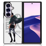 Eren Yeager Attack On Titan Samsung Galaxy Z Fold 7 Case OV8365