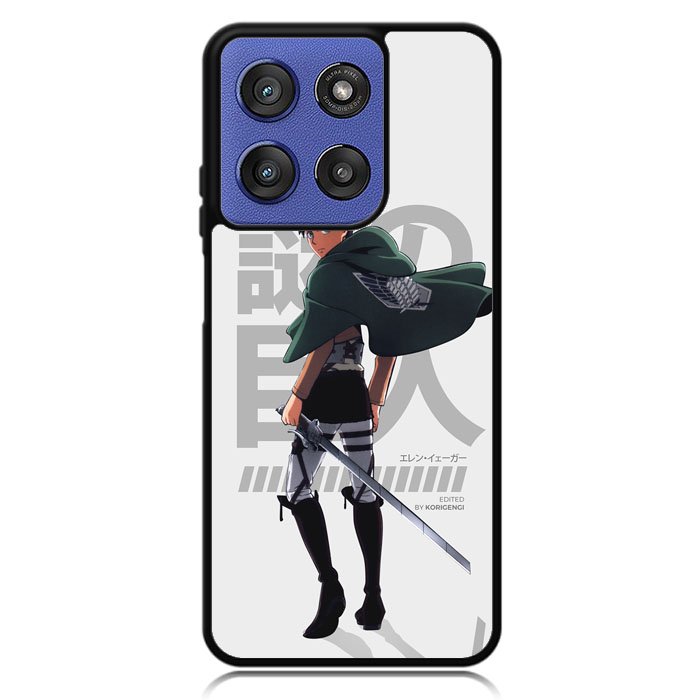 Eren Yeager Attack On Titan Motorola Moto G Stylus 5G 2025 Case OV8365