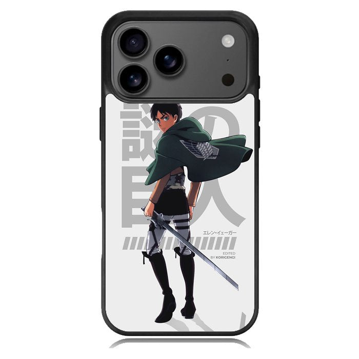 Eren Yeager Attack On Titan Samsung Galaxy S26 Ultra Case OV8365