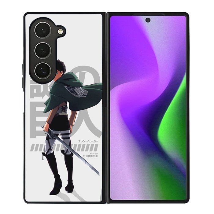 Eren Yeager Attack On Titan Samsung Galaxy Z Fold 6 5G 2024 Case OV8365