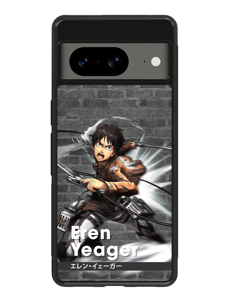 Eren Yeager Attack On Titan Google Pixel 8A Case QC8366