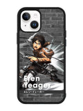 Eren Yeager Attack On Titan iPhone 14 Plus Case QC8366
