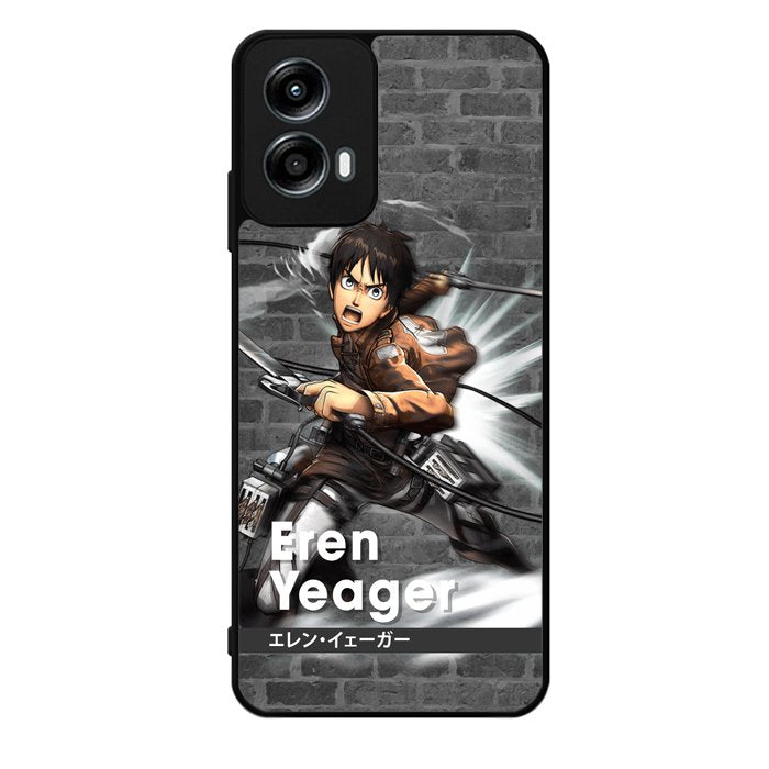 Eren Yeager Attack On Titan Motorola Moto G Play 2024 Case OV8366