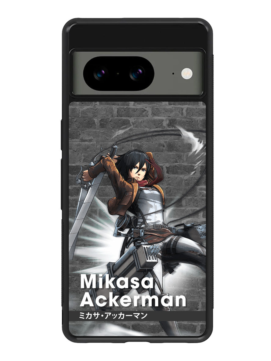Mikasa Ackerman Attack On Titan Y Google Pixel 8A Case QC8091