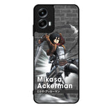 Mikasa Ackerman Attack On Titan Y Motorola Moto G Play 2024 Case OV8091