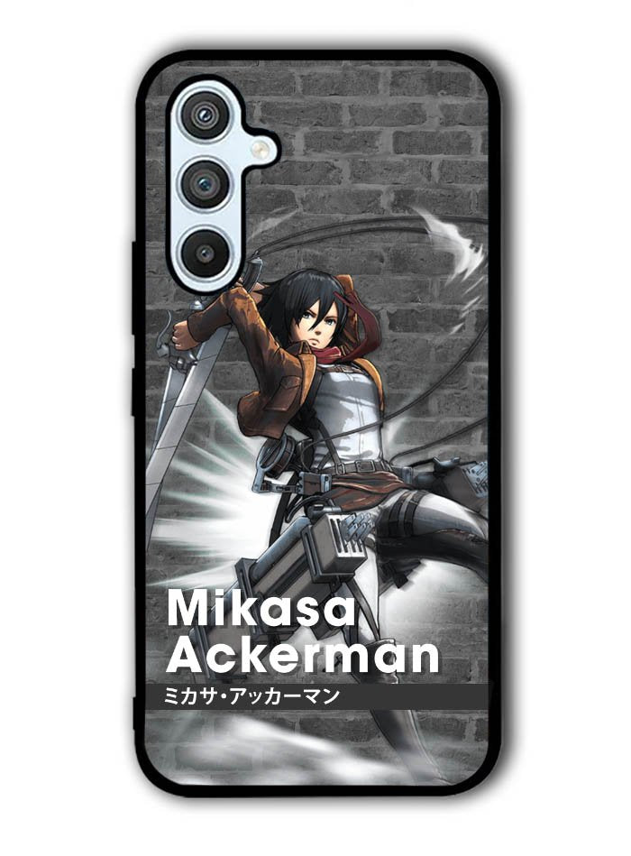 Mikasa Ackerman Attack On Titan Y Samsung Galaxy A14 5G Case QC8091