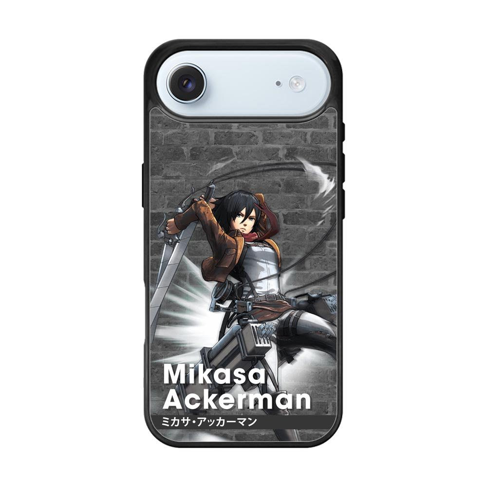 Mikasa Ackerman Attack On Titan Y iPhone Air Case QC8091