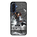 Mikasa Ackerman Attack On Titan Y Samsung Galaxy A17 Case QC8091