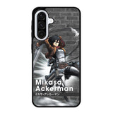 Mikasa Ackerman Attack On Titan Y Samsung Galaxy A16 5G Case RC8091