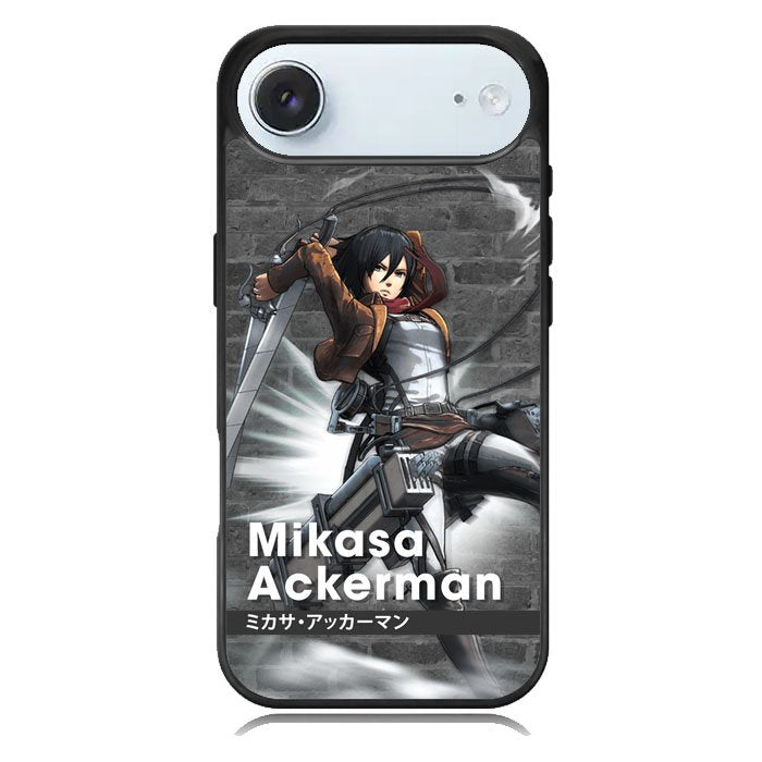 Mikasa Ackerman Attack On Titan Y iPhone 17 Air Case OV8091
