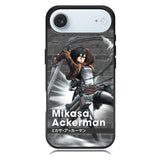 Mikasa Ackerman Attack On Titan Y iPhone 17 Air Case OV8091