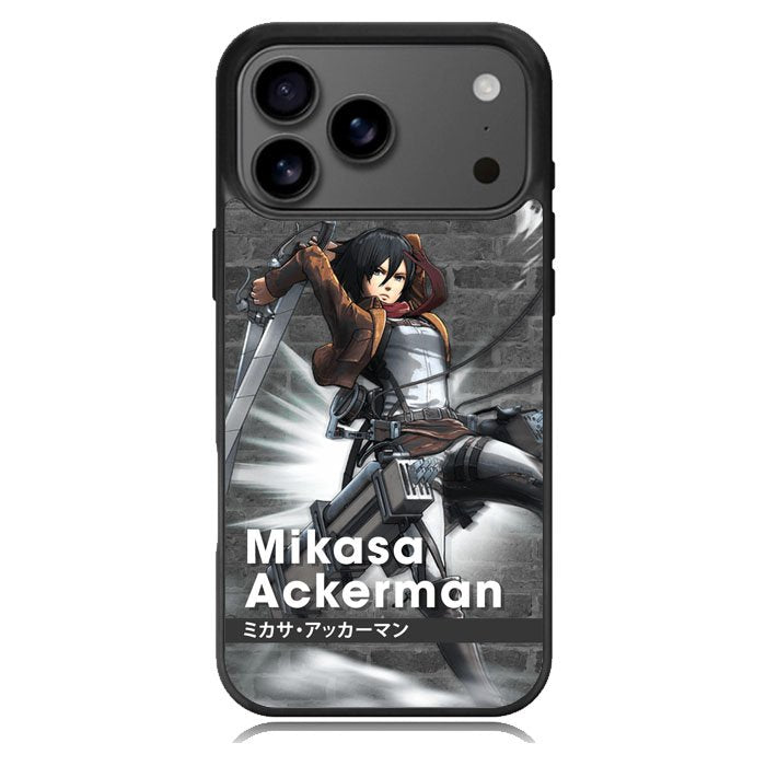 Mikasa Ackerman Attack On Titan Y Samsung Galaxy S26 Ultra Case OV8091
