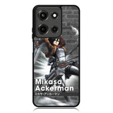 Mikasa Ackerman Attack On Titan Y Motorola Moto G 5G 2025 Case OV8091