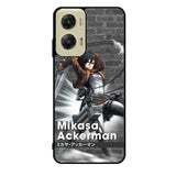 Mikasa Ackerman Attack On Titan Y Motorola Moto G Stylus 5G 2024 Case OV8091