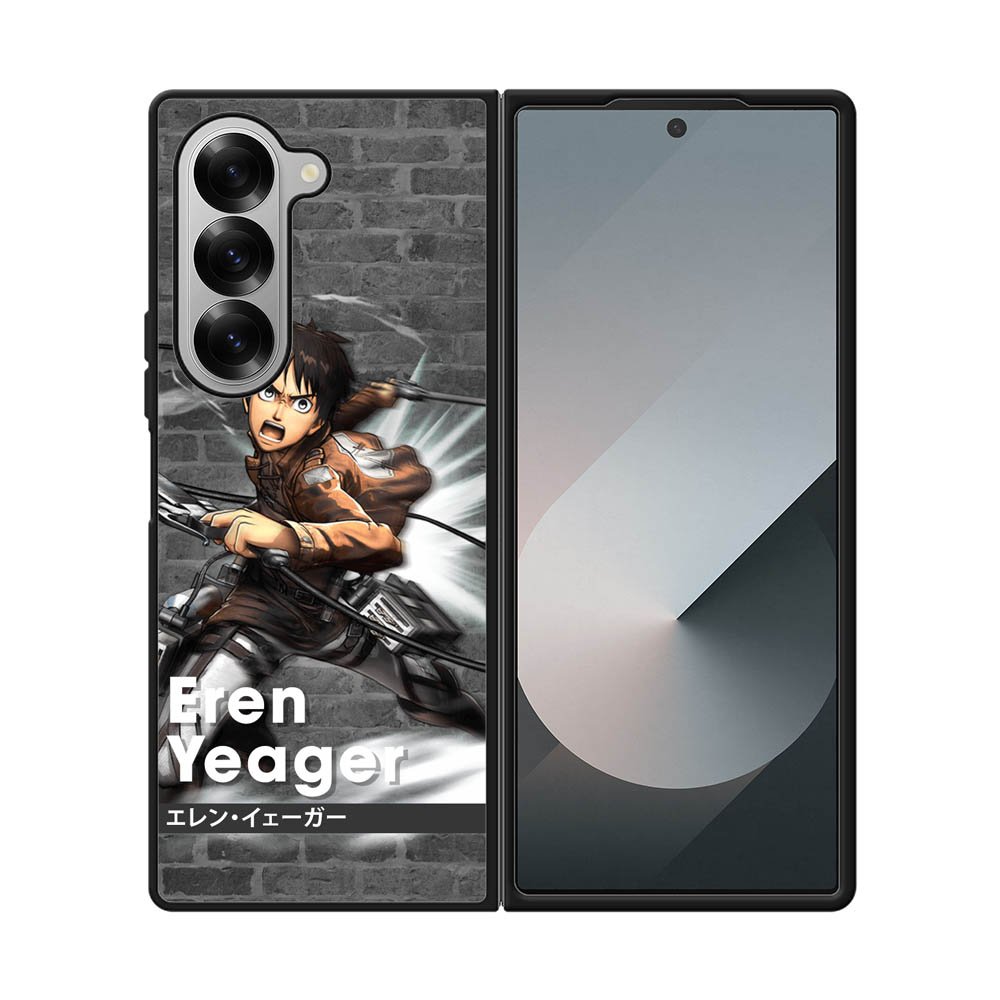 Eren Yeager Attack On Titan Samsung Galaxy Z Fold 7 5G Case OV8366