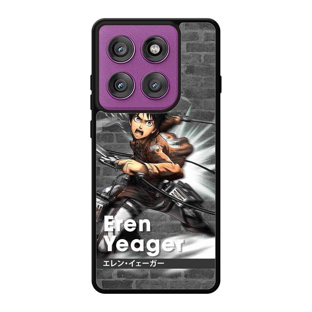 Eren Yeager Attack On Titan Motorola Moto Edge 60 Pro Case OV8366