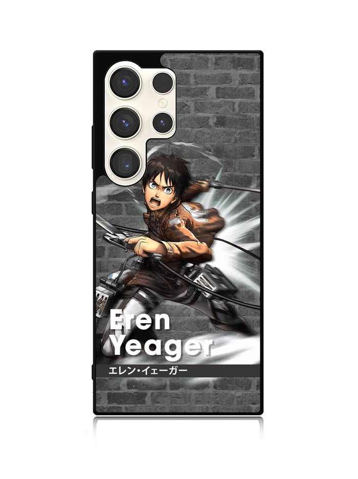 Eren Yeager Attack On Titan Samsung Galaxy S25 Ultra 5G Case QC8366