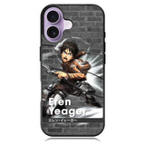 Eren Yeager Attack On Titan iPhone 17 Case OV8366