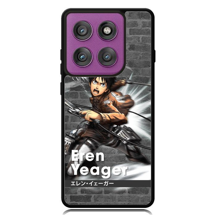 Eren Yeager Attack On Titan Motorola Moto Edge 2025 | Moto Edge 60 Fusion | Moto Edge 60 Pro Case OV8366