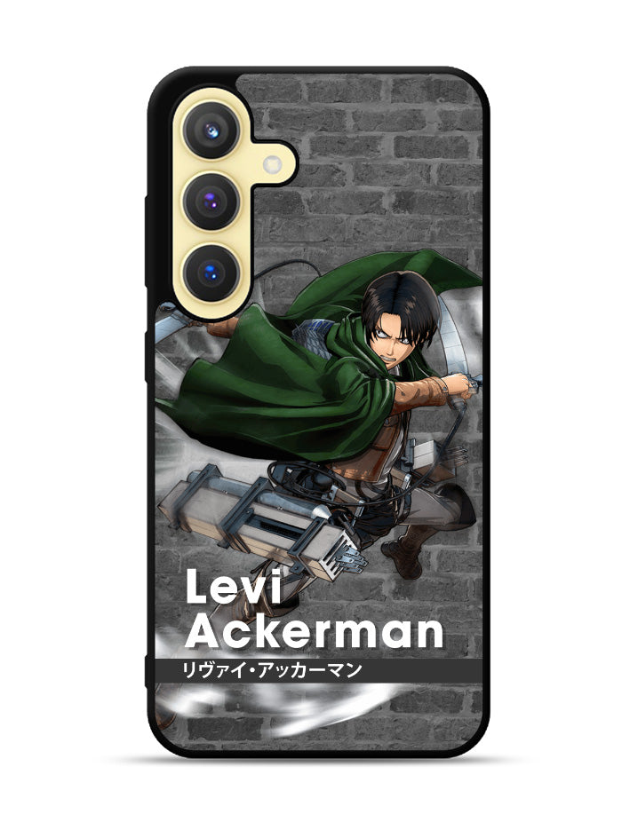 Levi Ackerman Attack On Titan Samsung Galaxy S25 Plus 5G , Samsung Galaxy S25+ 5G Case OV8164