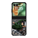 Levi Ackerman Attack On Titan Motorola Moto RAZR 2025 Case OV8164