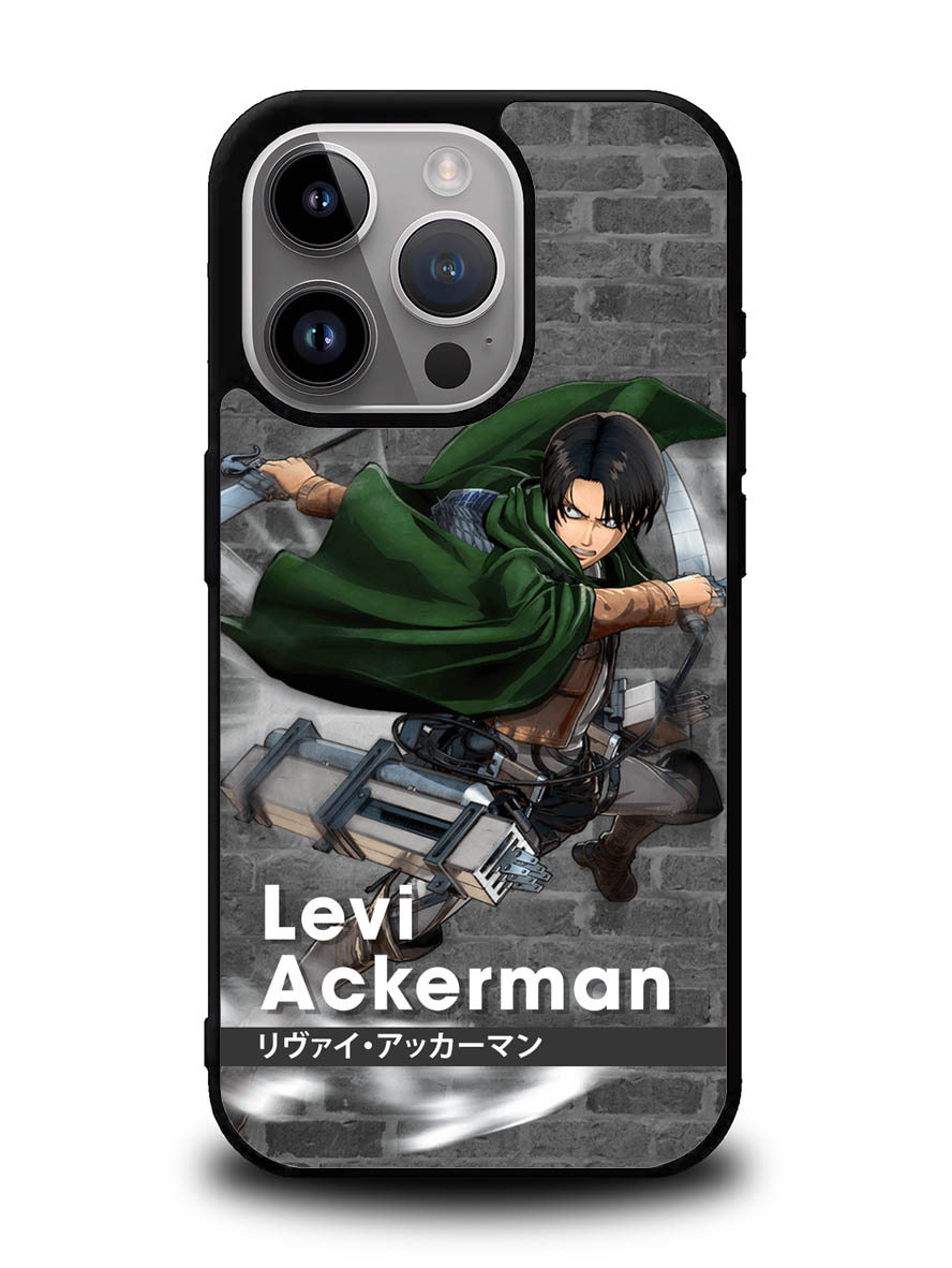 Levi Ackerman Attack On Titan iPhone 16 Pro Case OV8164