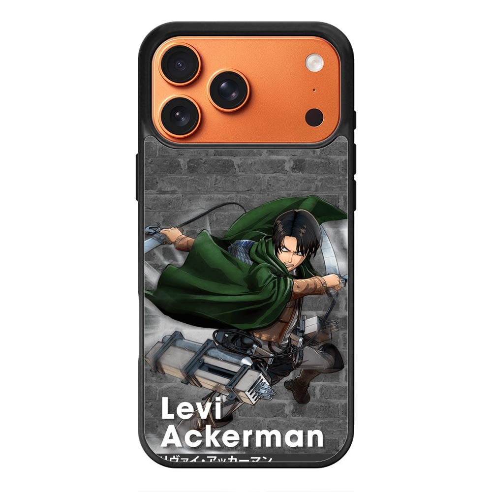 Levi Ackerman Attack On Titan iPhone 17 Pro Max Case QC8164