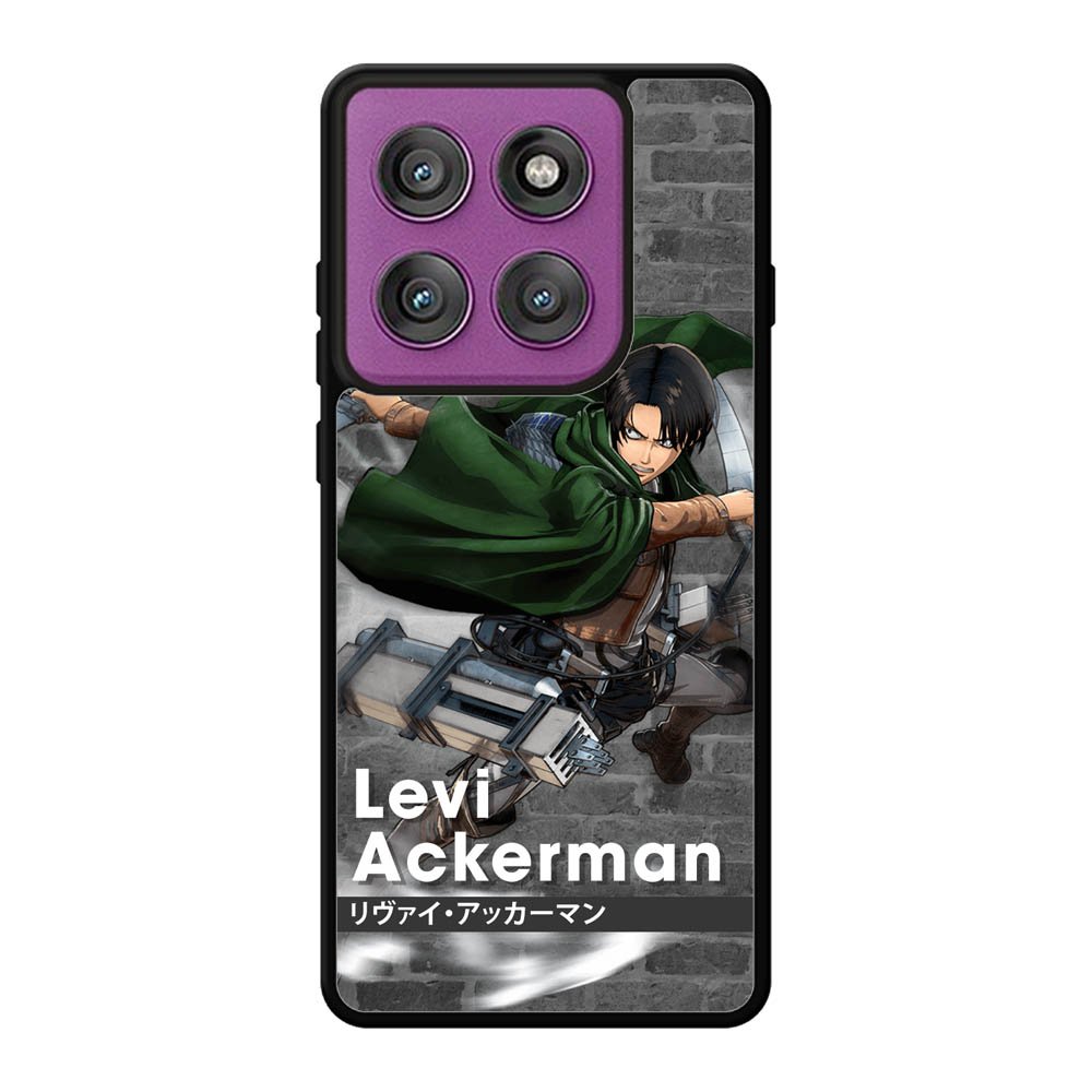 Levi Ackerman Attack On Titan Motorola Moto Edge 60 Pro Case QC8164