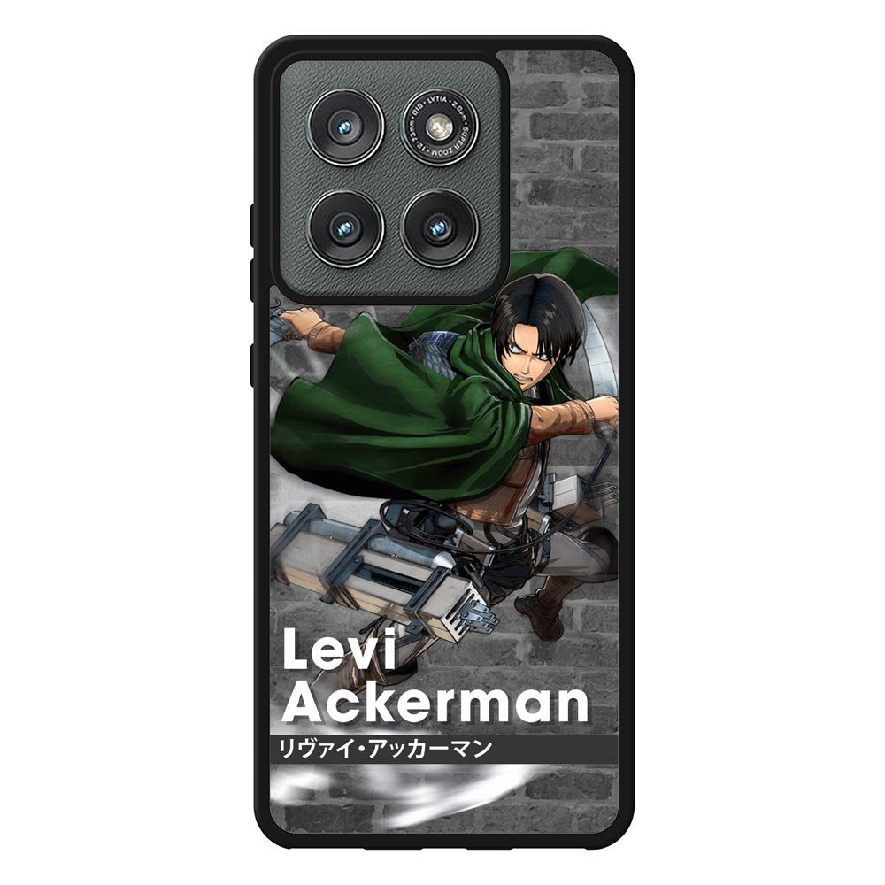 Levi Ackerman Attack On Titan Motorola Moto Edge 2025 Case QC8164