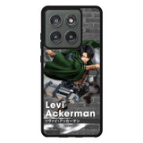 Levi Ackerman Attack On Titan Motorola Moto Edge 2025 Case QC8164