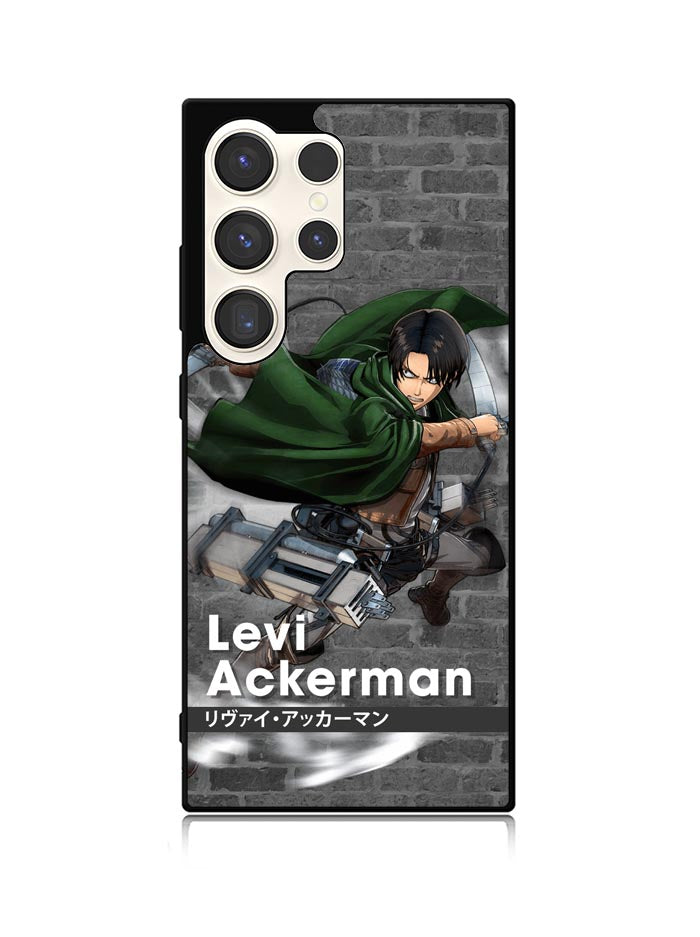 Levi Ackerman Attack On Titan Samsung Galaxy S25 Ultra 5G Case QC8164