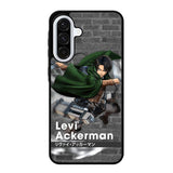 Levi Ackerman Attack On Titan Samsung Galaxy A56 5G Case RC8164