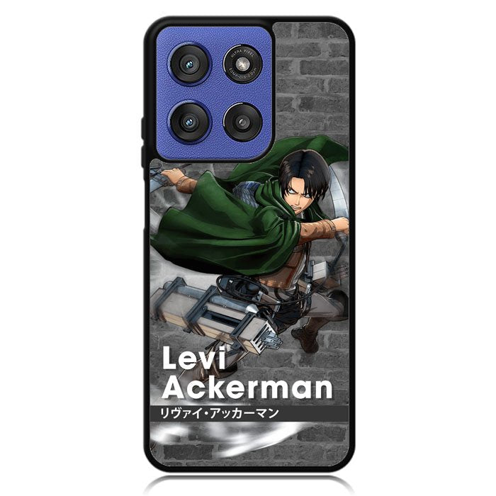 Levi Ackerman Attack On Titan Motorola Moto G Stylus 5G 2025 Case OV8164