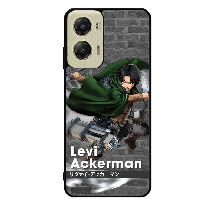 Levi Ackerman Attack On Titan Motorola Moto G Stylus 5G 2024 Case OV8164