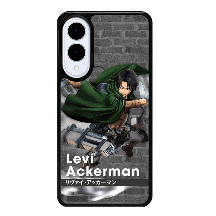 Levi Ackerman Attack On Titan Samsung Galaxy S25 Edge 5G Case OV8164